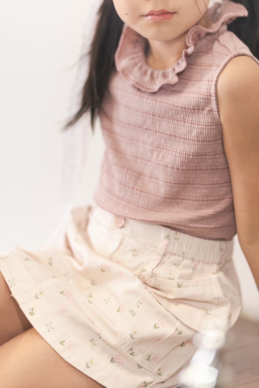Sweet Ruffle Sleeveless