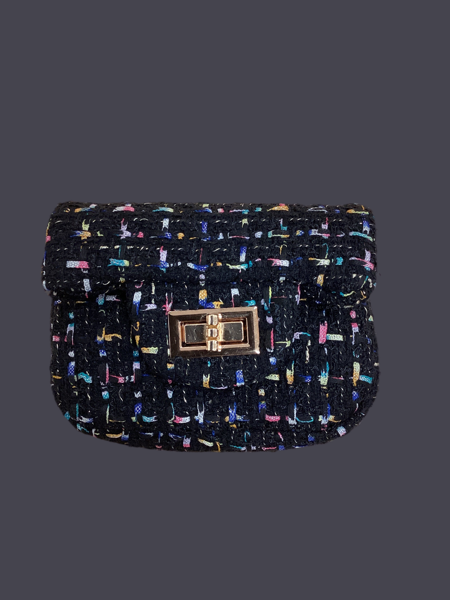 Tweed Chain Bag
