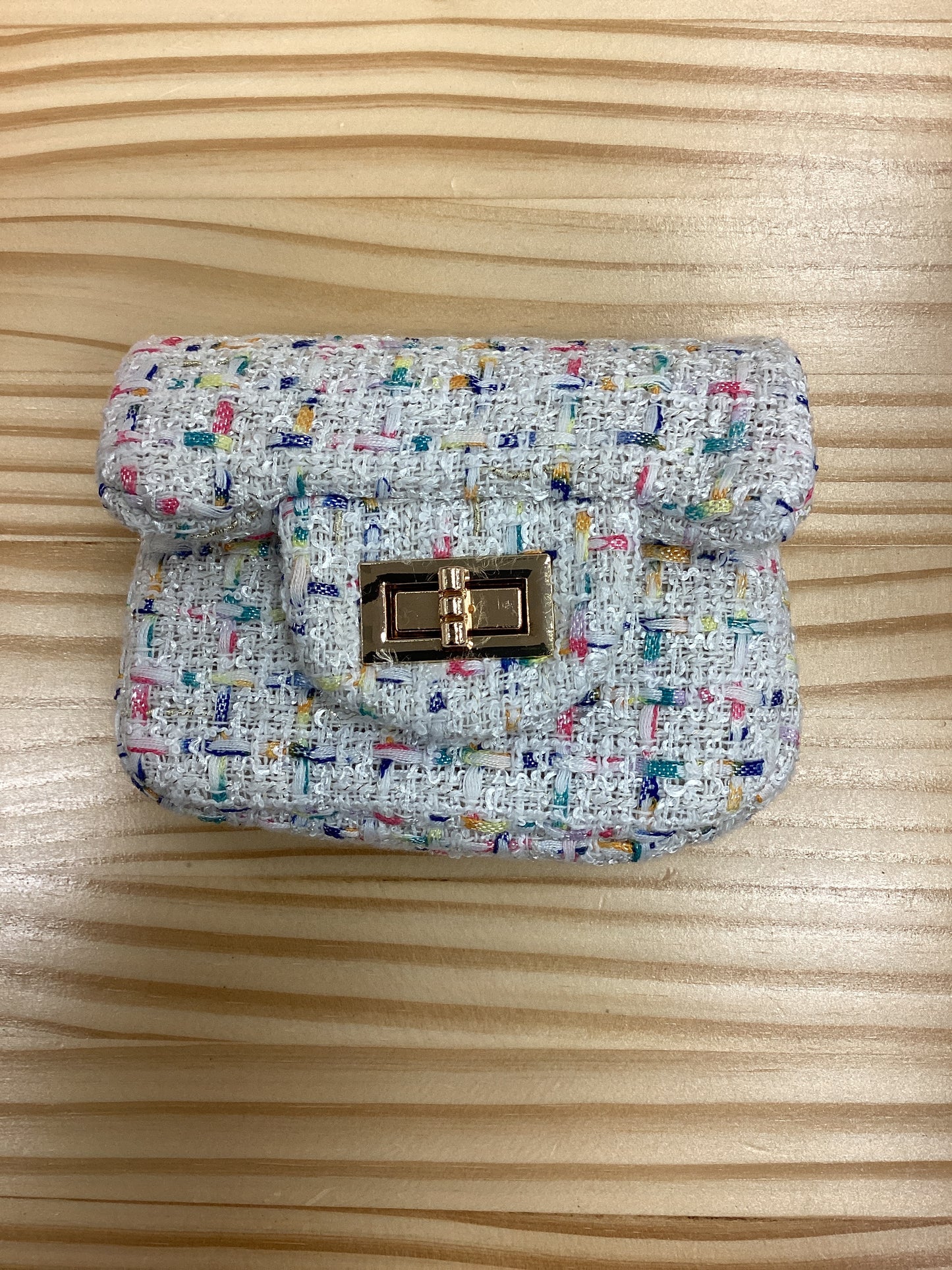 Tweed Chain Bag