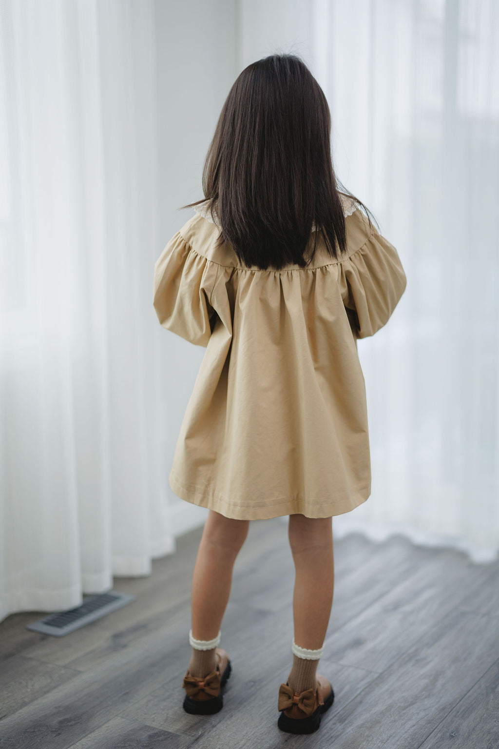 Lace Collar Coat