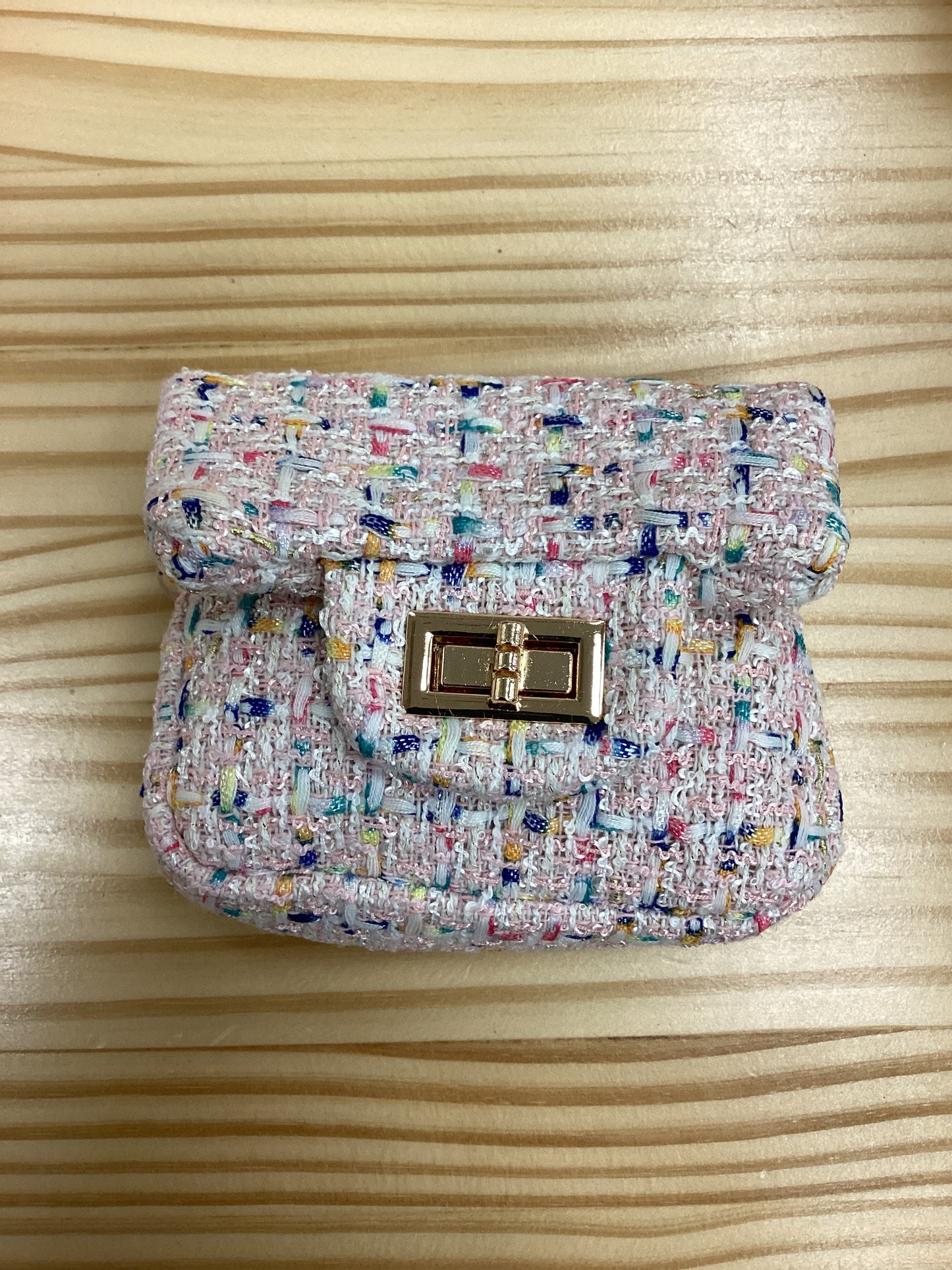 Tweed Chain Bag