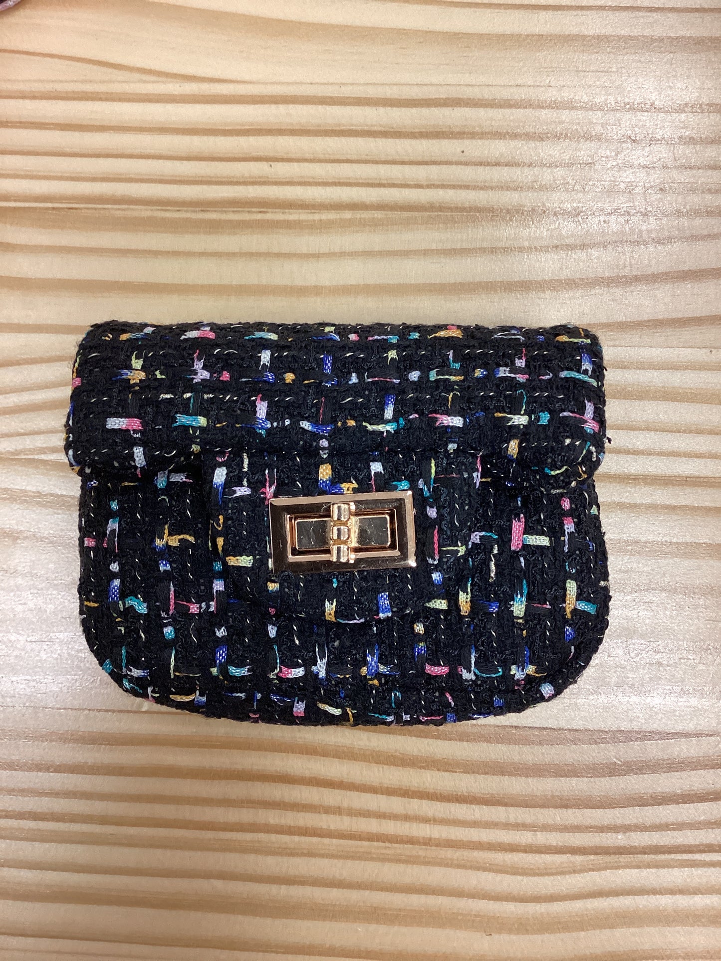 Tweed Chain Bag