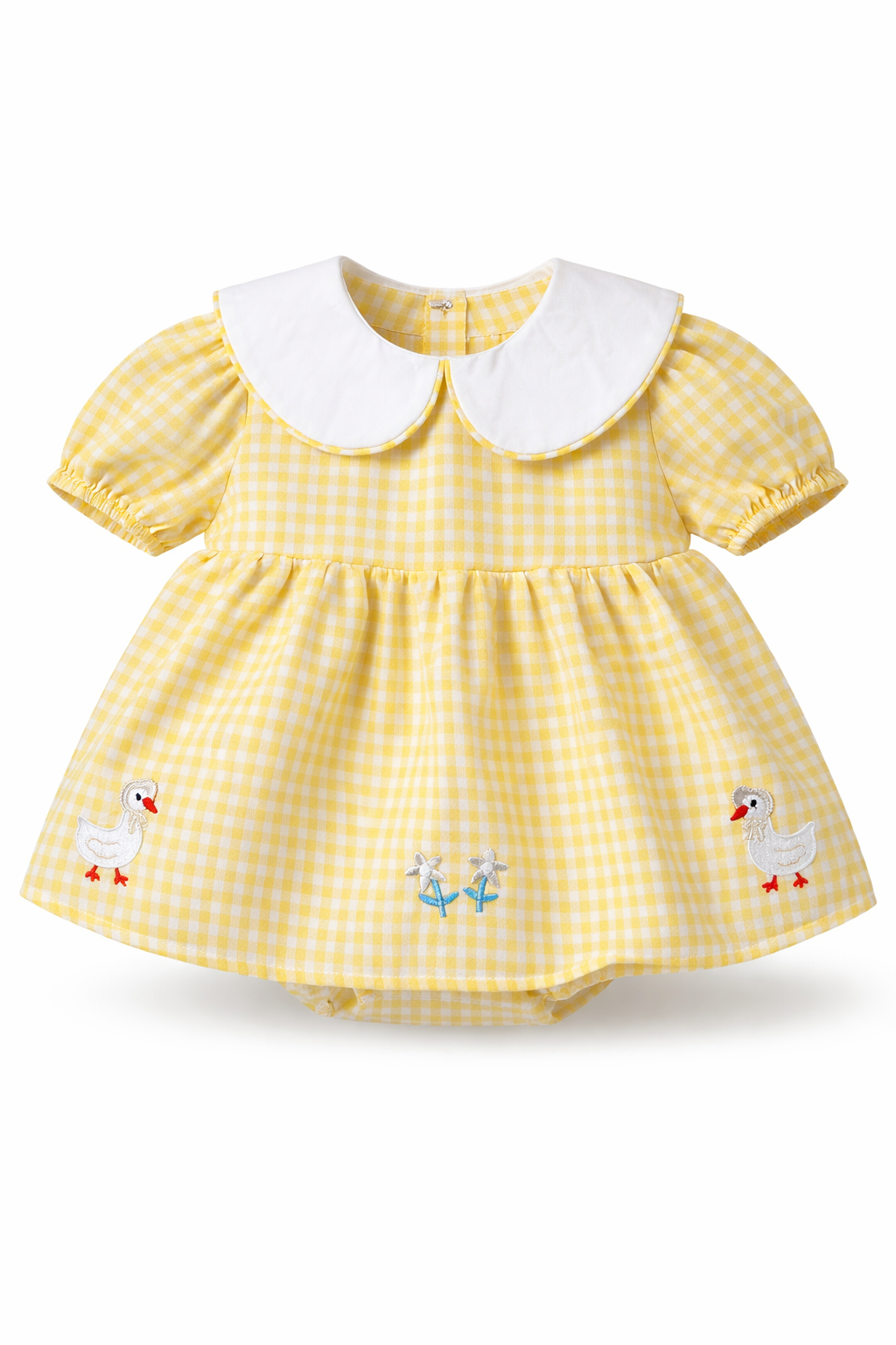Ducky Gingham Onesie