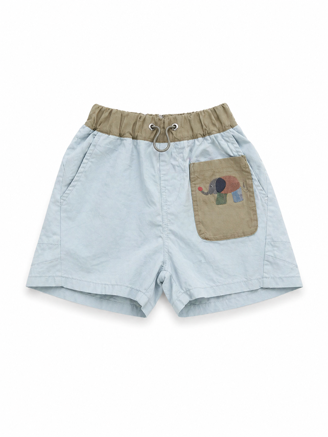 Colorblock Cargo Shorts