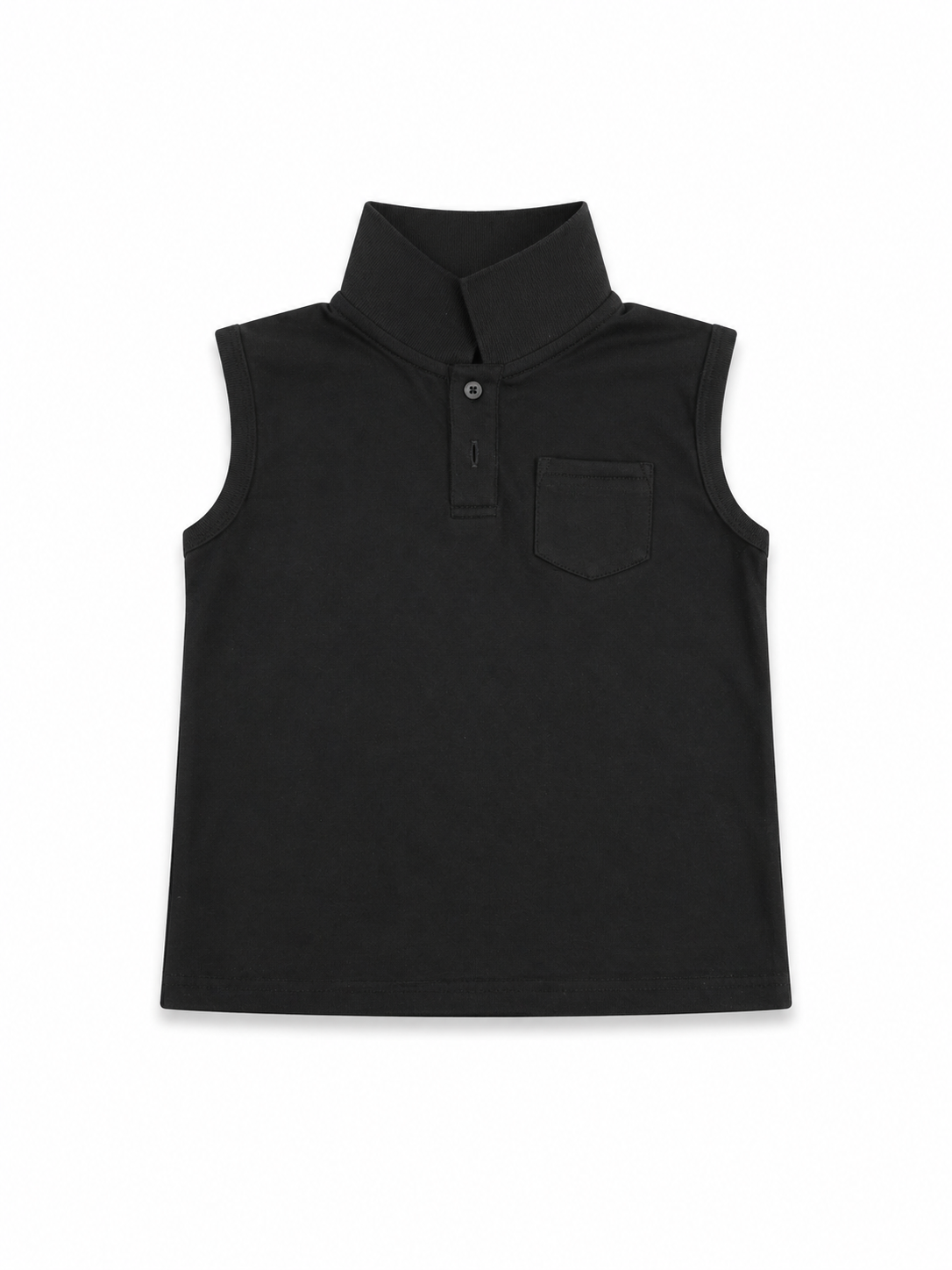 Cool Collar Sleeveless Polo