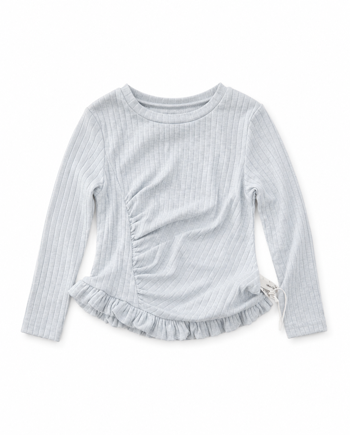 Basic Grey Long Sleeve Top