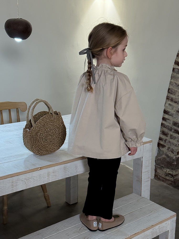 Ruffle Collar Jacket