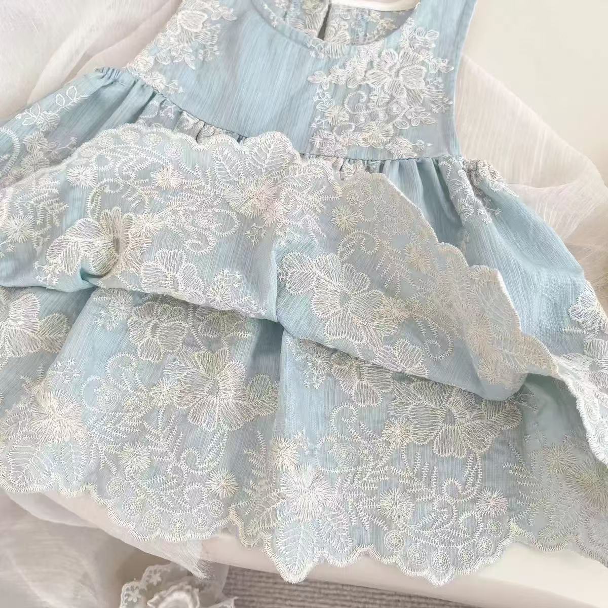 Bluebell Lace Romper