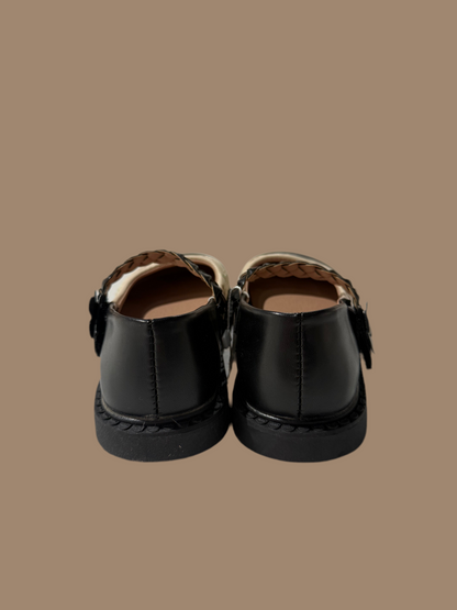 Braided Blossom Flats