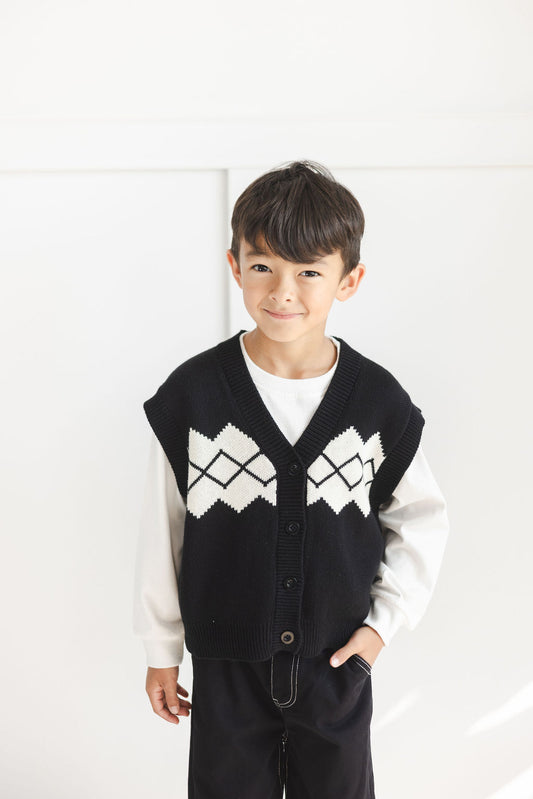 Classic Argyle Vest