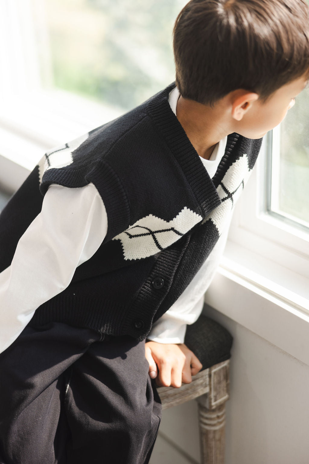 Classic Argyle Vest