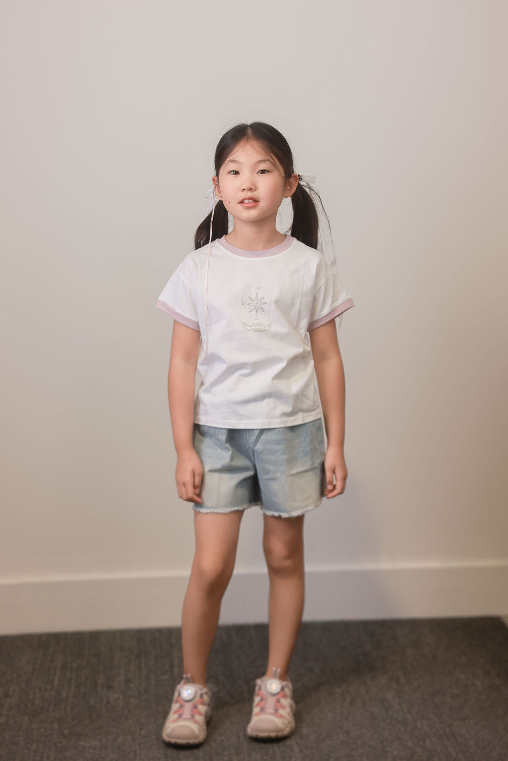 Lilac Compass Tee