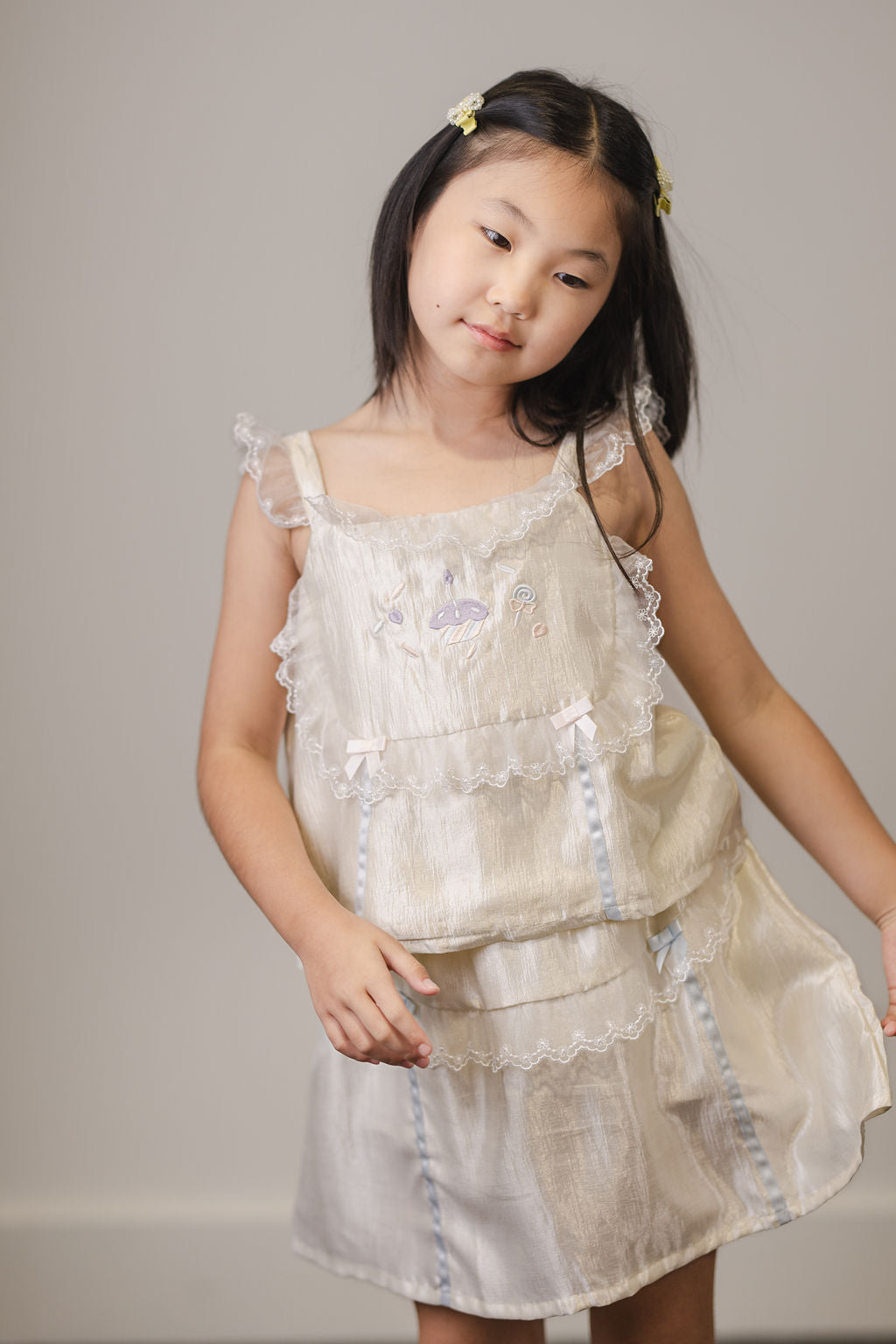 Sweet Cream Lace Set