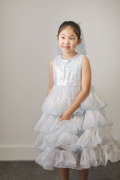 Starlight Ruffle Party Dress