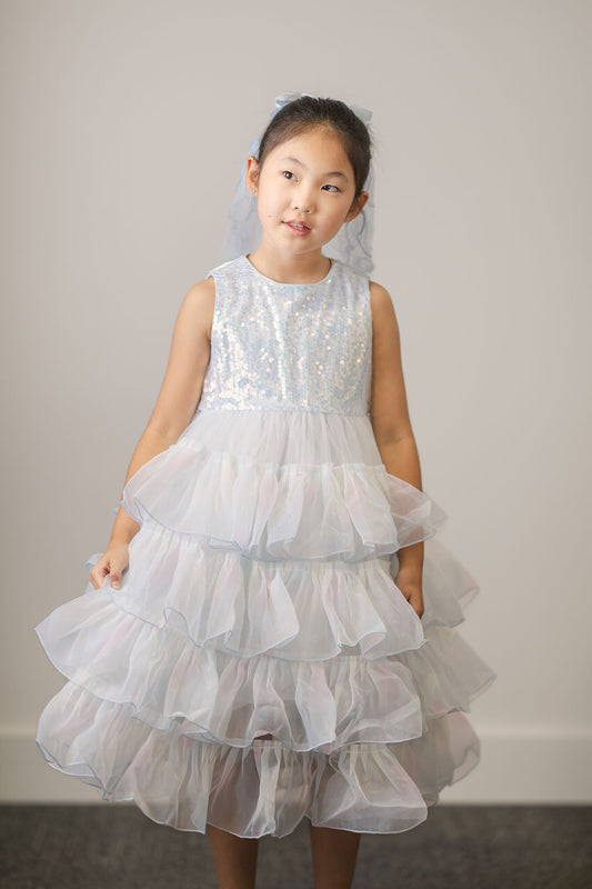 Starlight Ruffle Party Dress