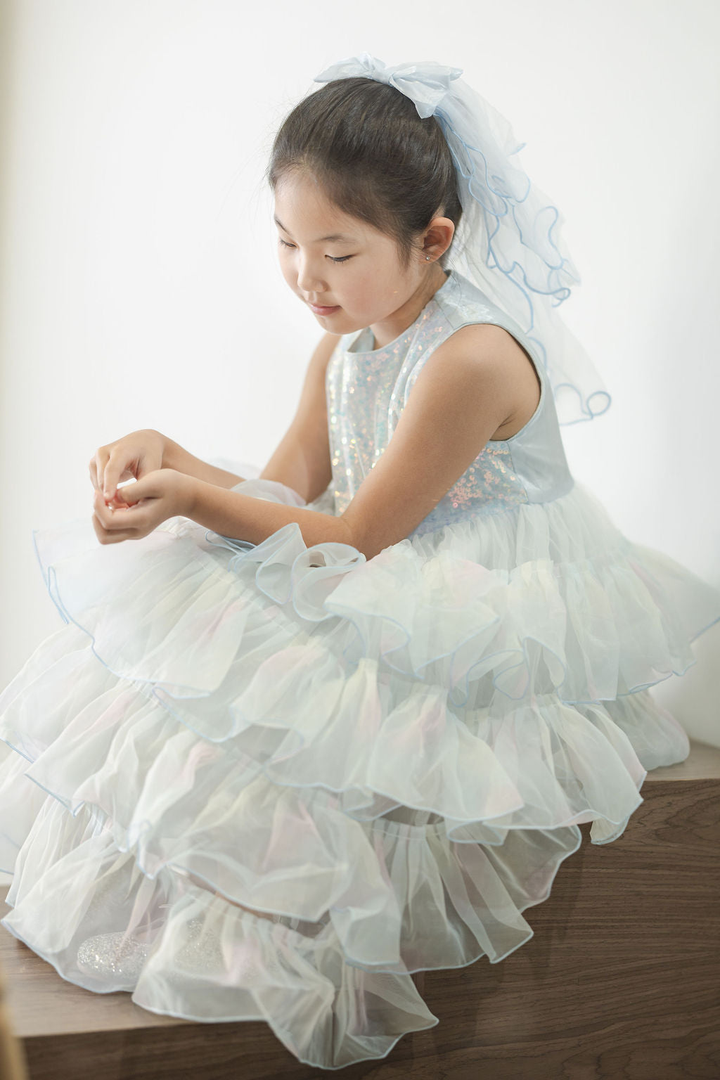 Starlight Ruffle Party Dress