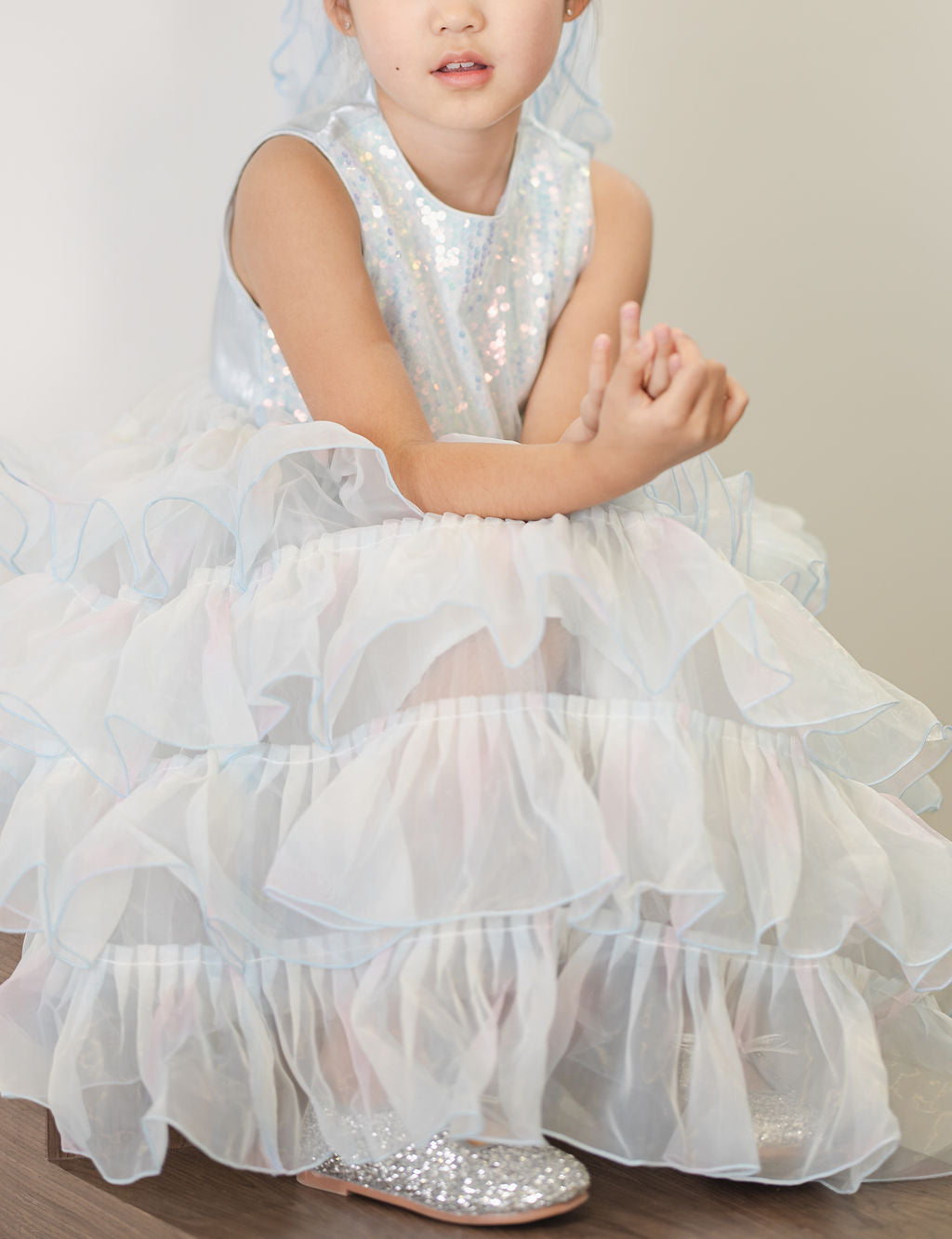 Starlight Ruffle Party Dress
