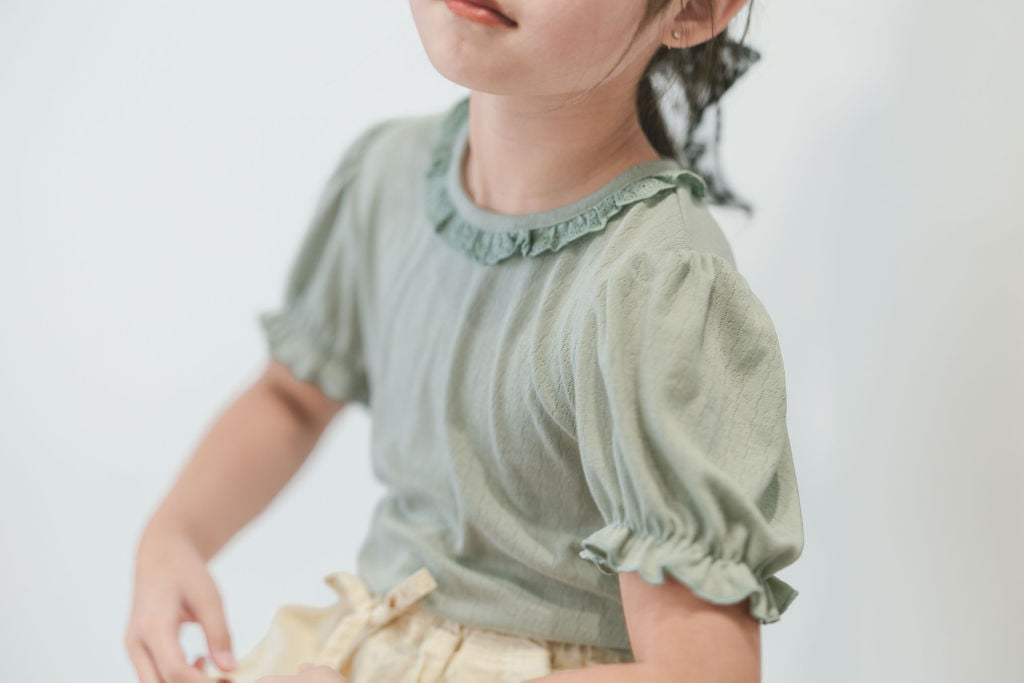 Mint Lace Blouse