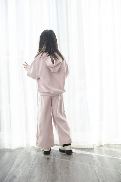 Blush Pup Hoodie Set