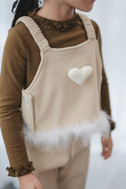 Cozy Heart Overall