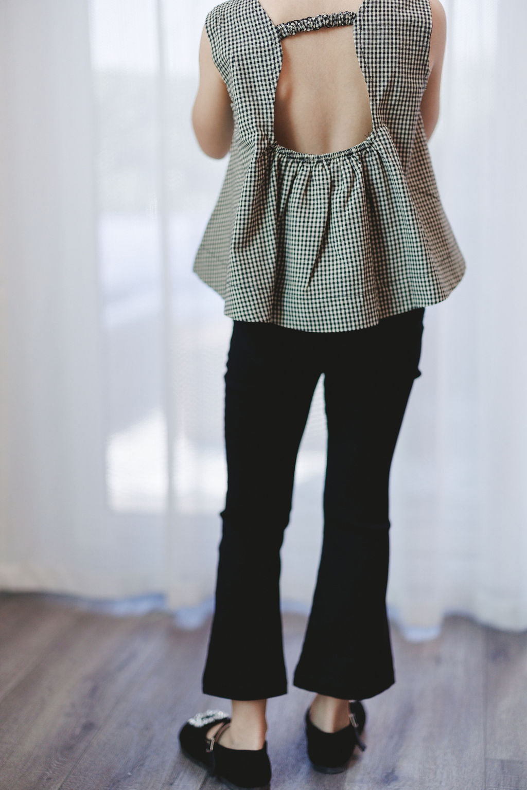 Gingham Charm Vest