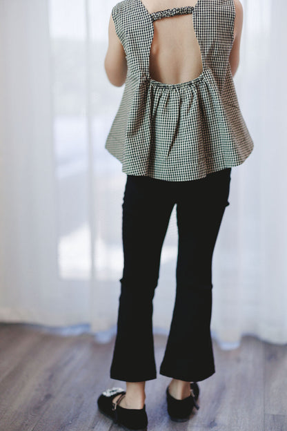 Gingham Charm Vest