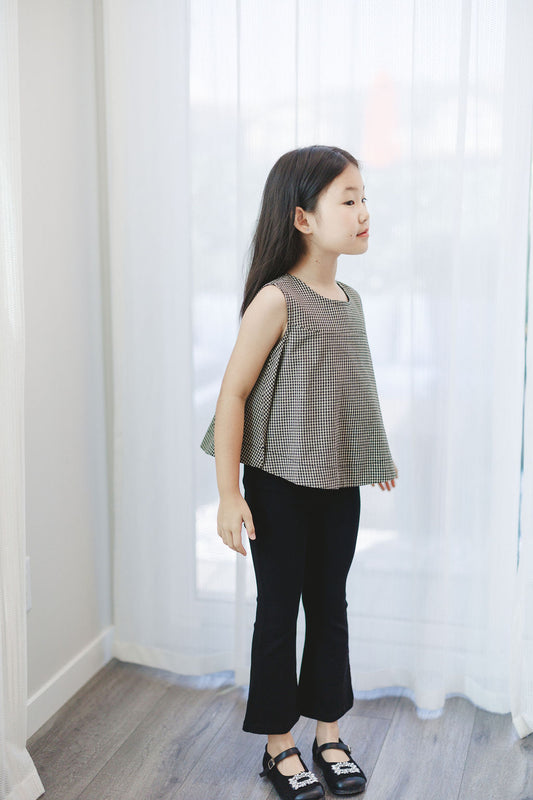 Gingham Charm Vest