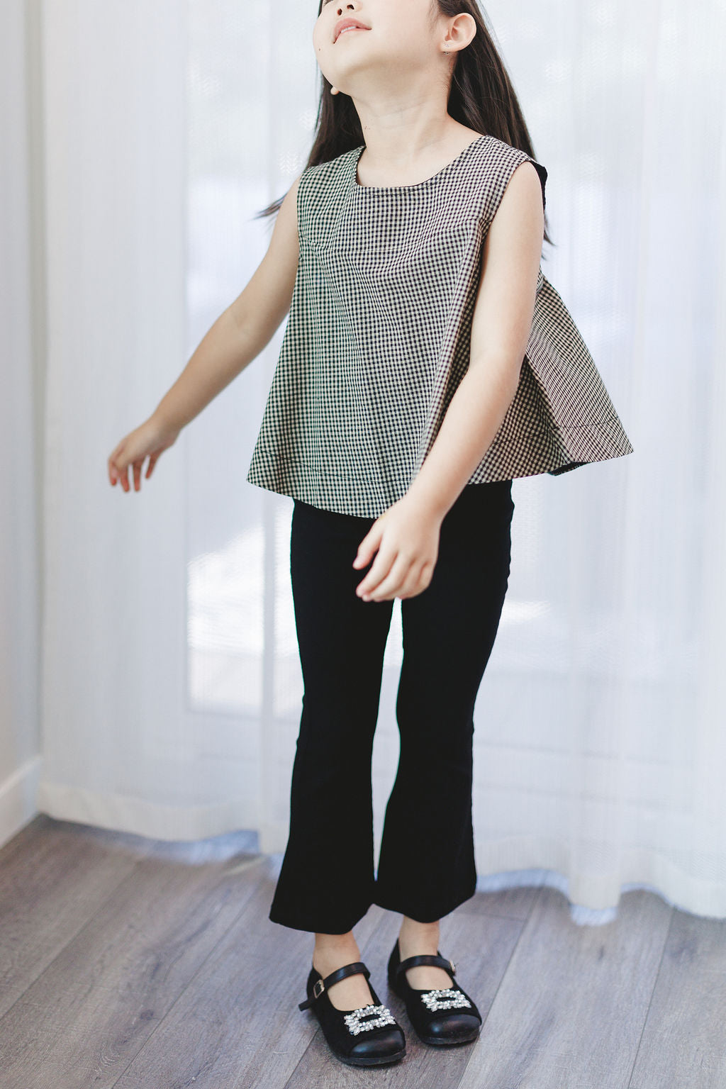 Gingham Charm Vest