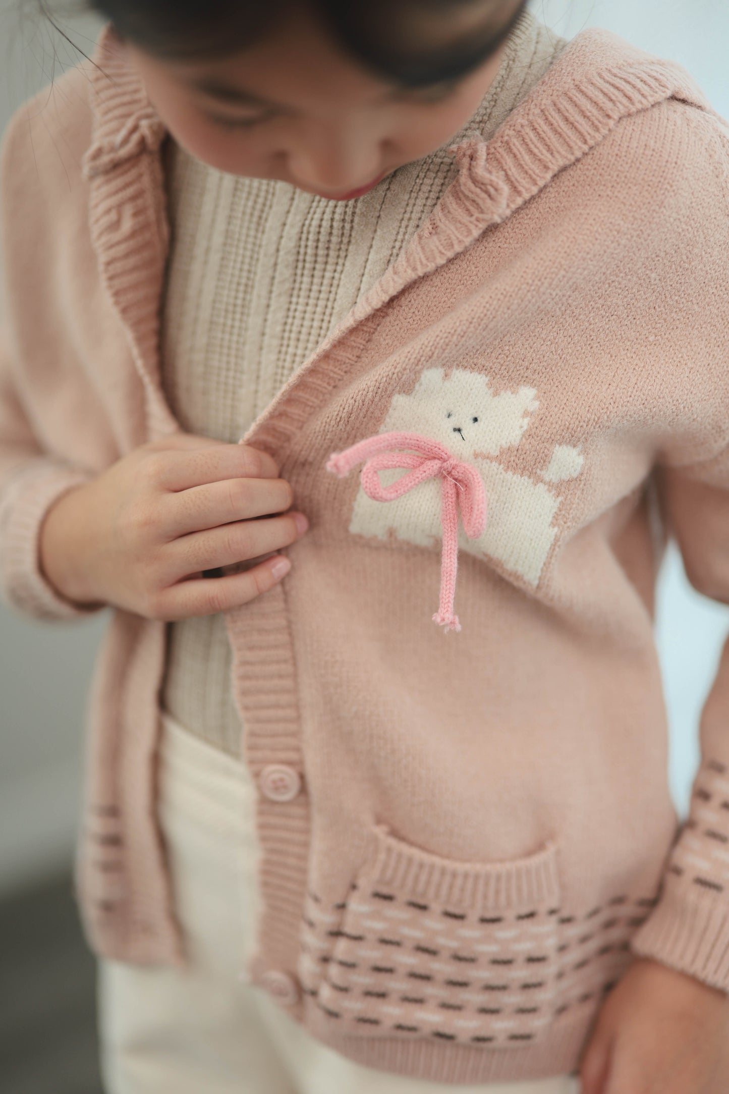 Kitten Knitted Cardigan