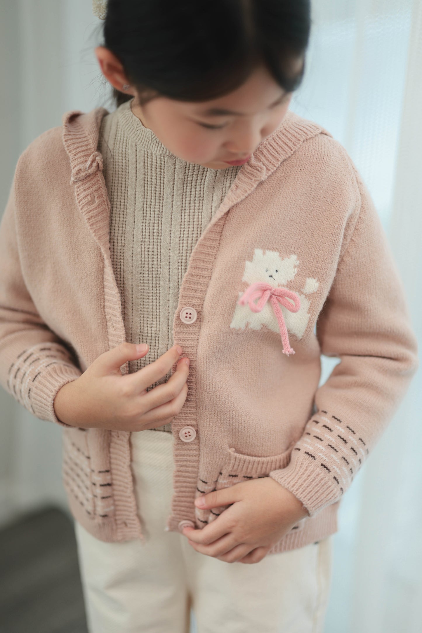 Kitten Knitted Cardigan