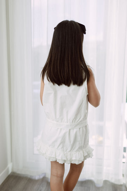 Ivory Ruffle Set