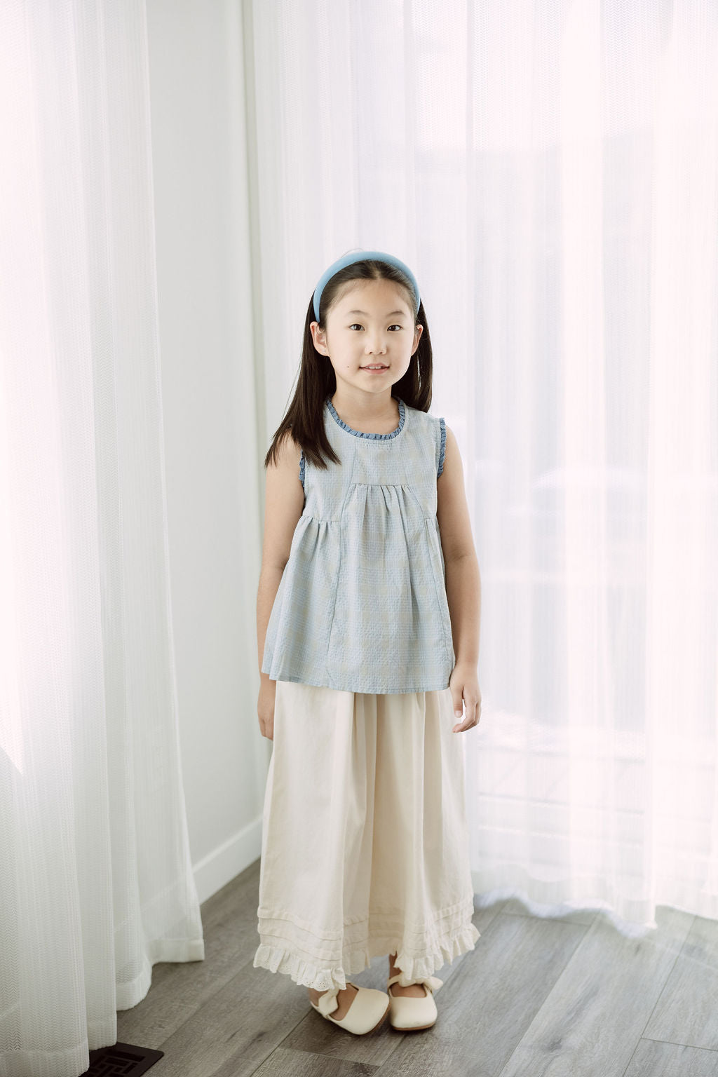 Cream Frill Bottoms