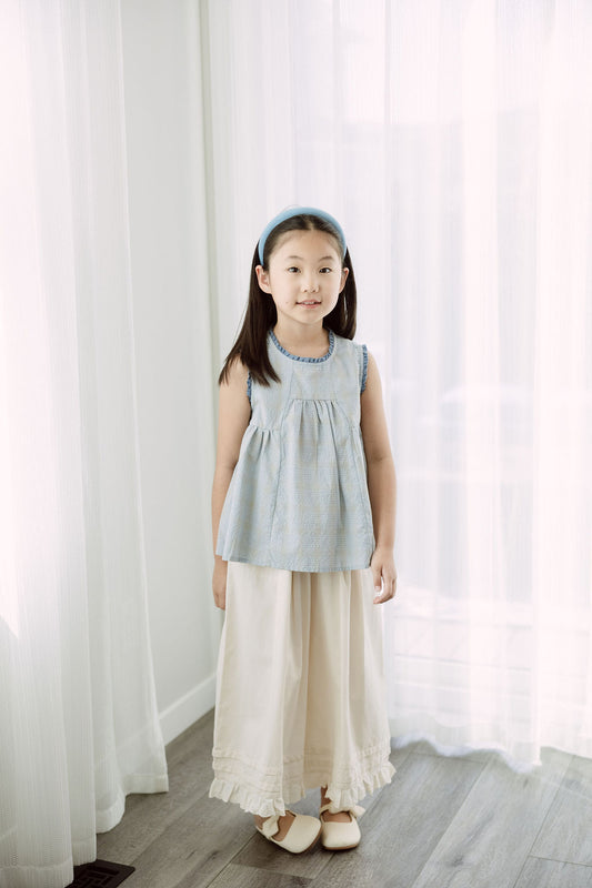 Cream Frill Bottoms
