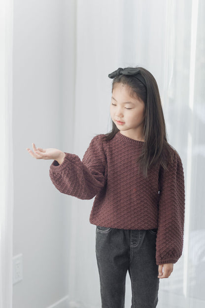 Puff Sleeves Sweater