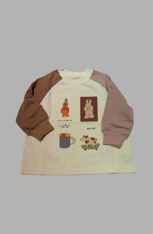 Patchwork Sweatshirt