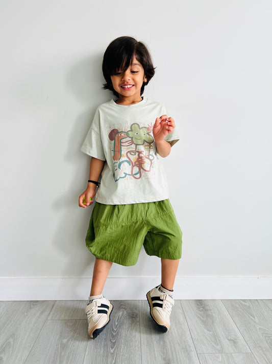 Olive Breeze Pants