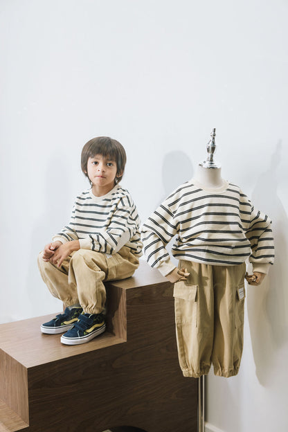 Mini Sailor Stripe Sweatshirt