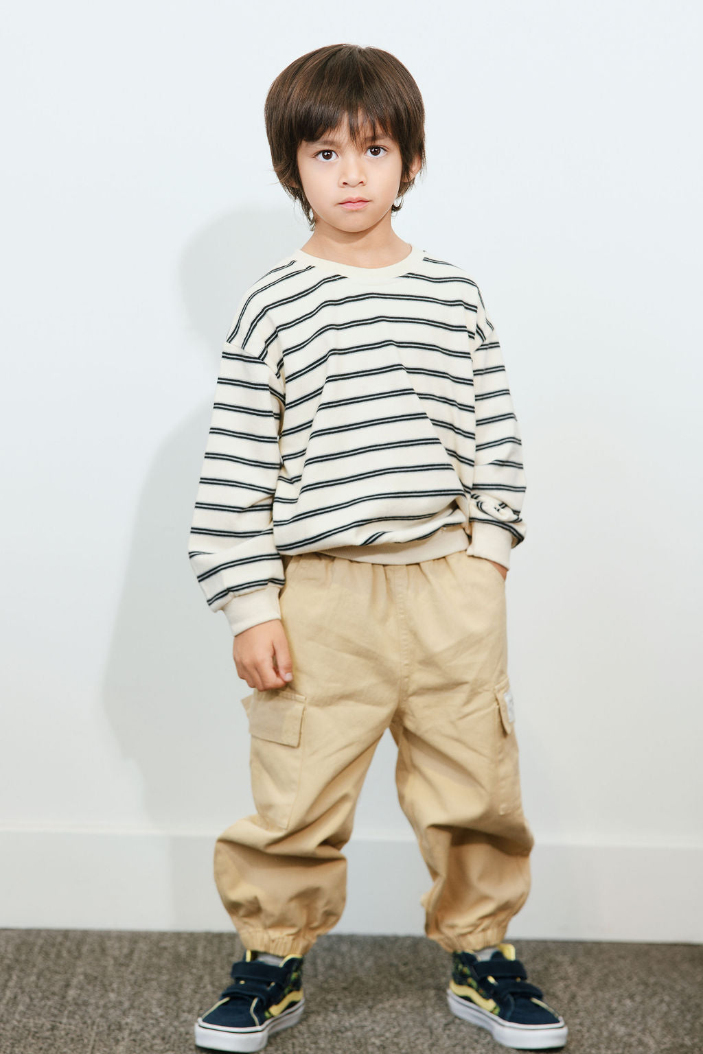 Mini Sailor Stripe Sweatshirt