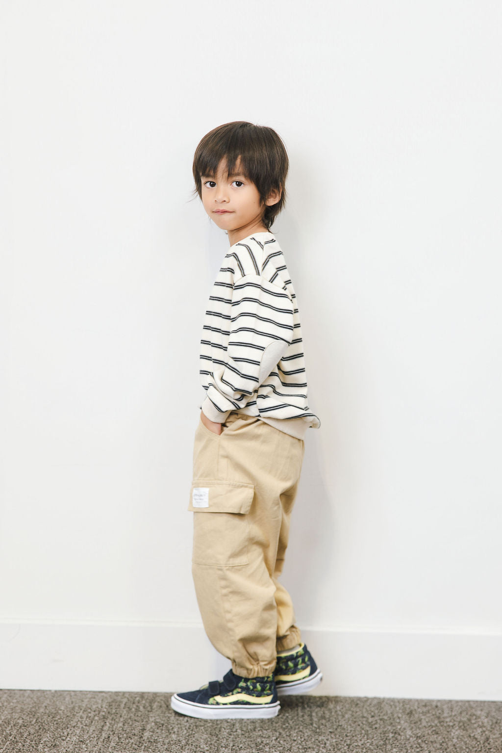 Mini Sailor Stripe Sweatshirt