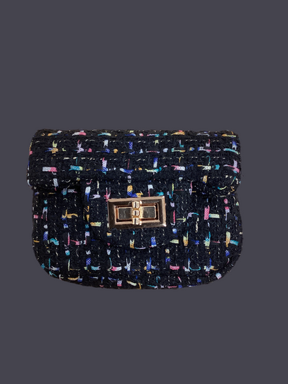 Tweed Chain Bag