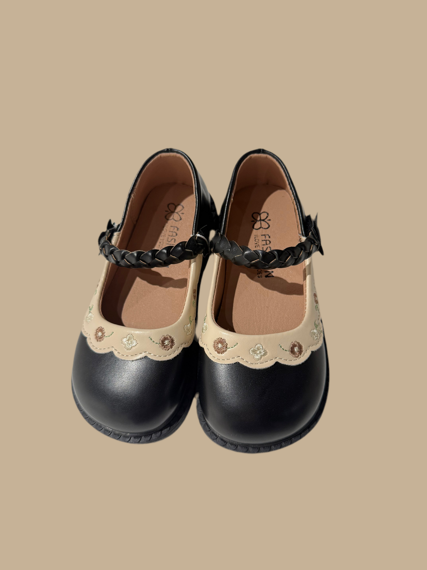 Braided Blossom Flats