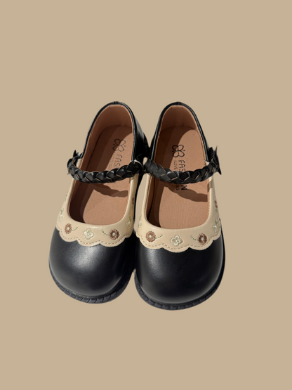 Braided Blossom Flats