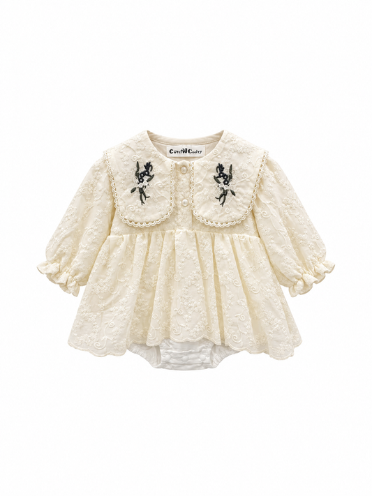 Ivory Rose Romper