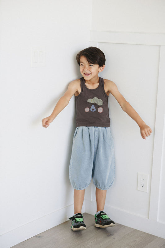Bubble Denim Bloomers