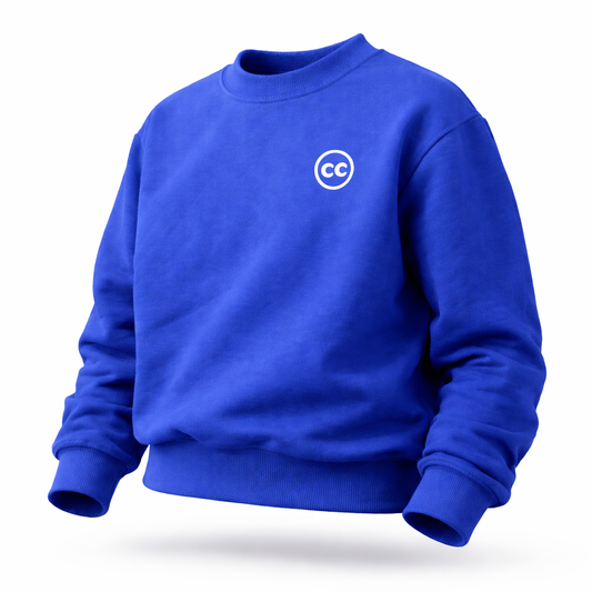 Blue CC Crewneck