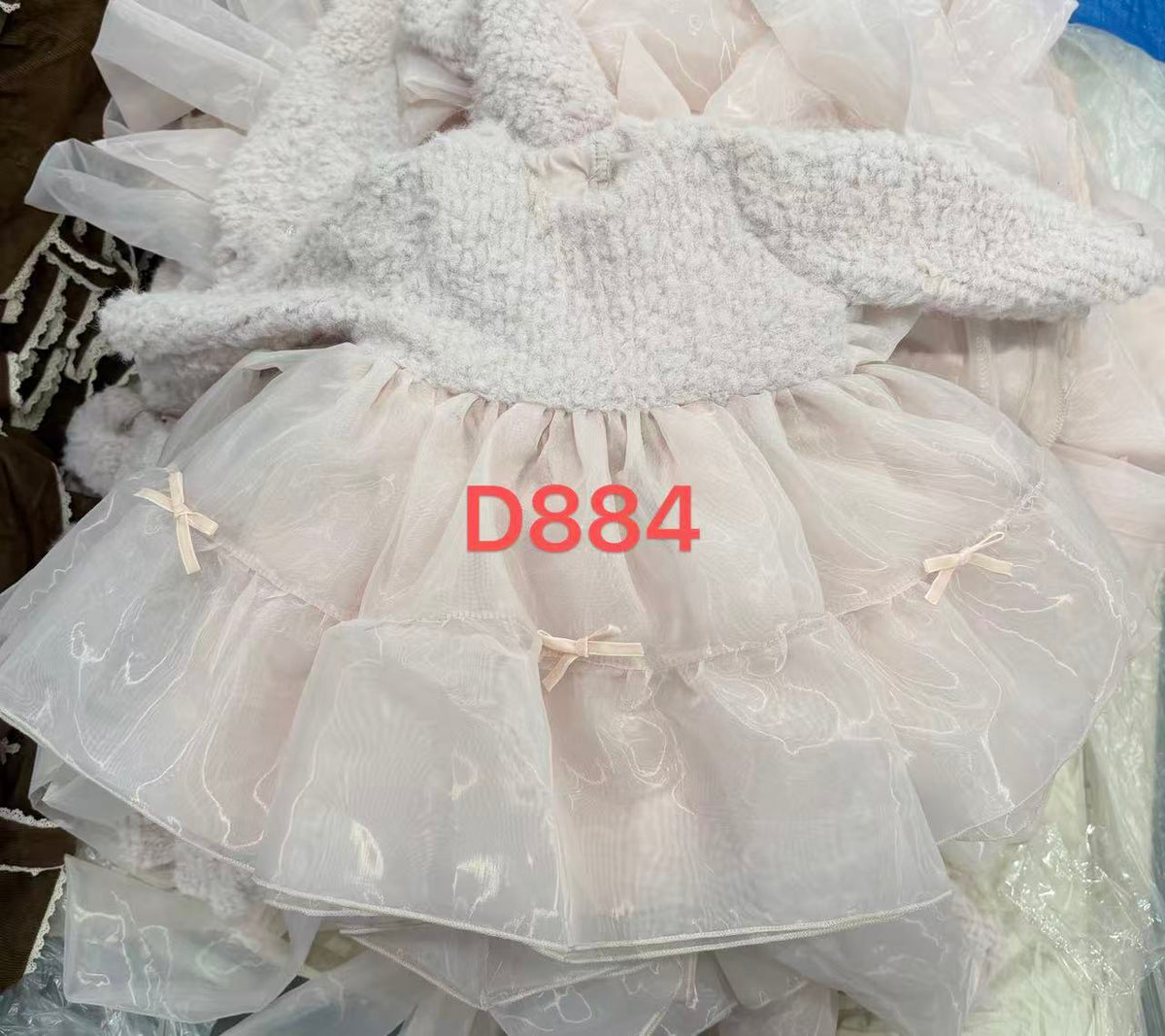W-Snow Angel Party Dress