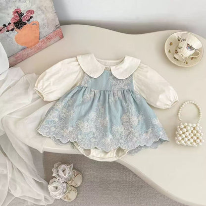 Bluebell Lace Romper