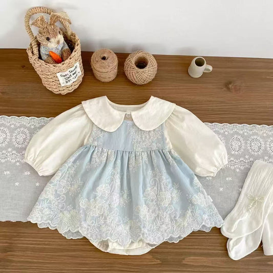 Bluebell Lace Romper