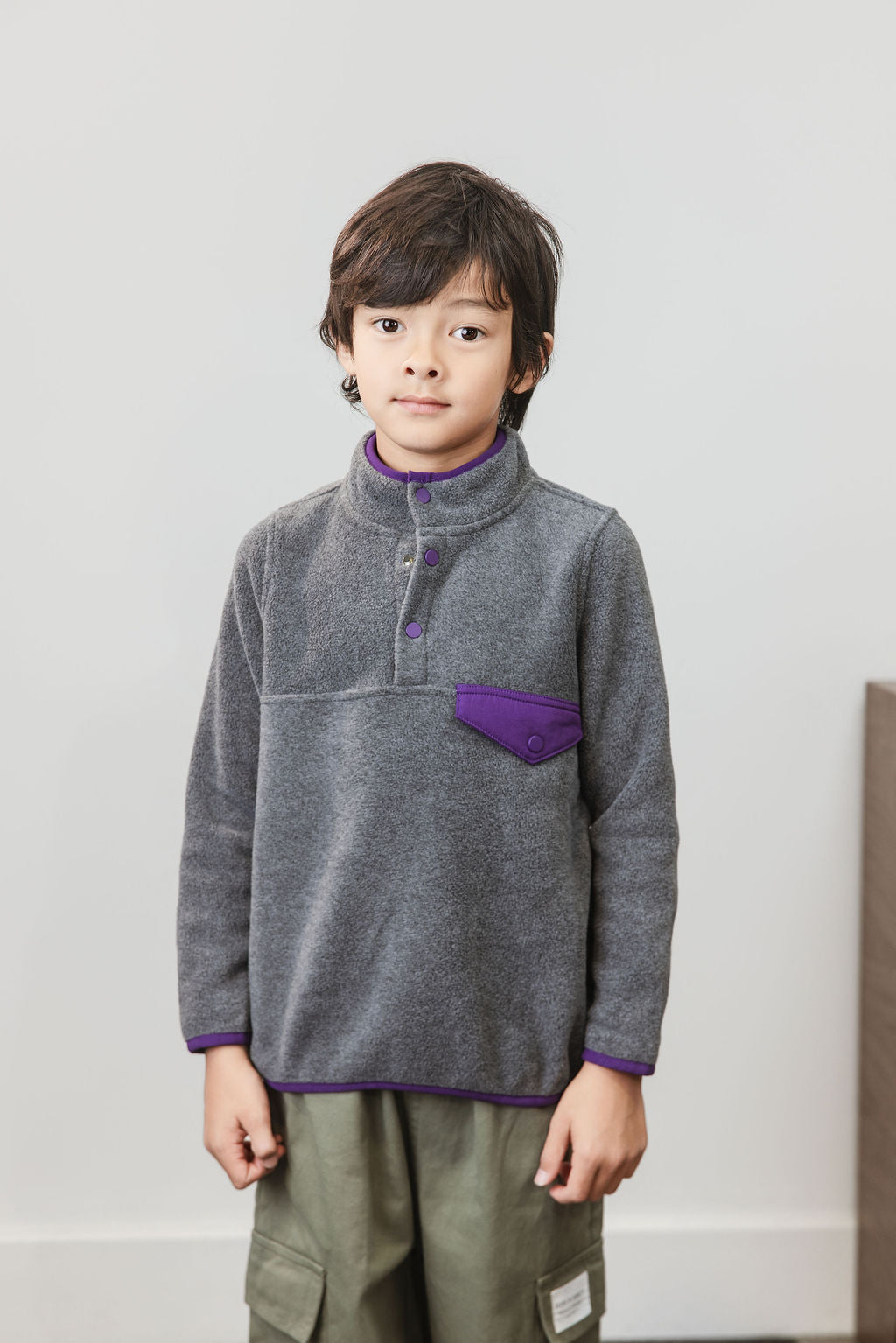 Violet Edge Pullover