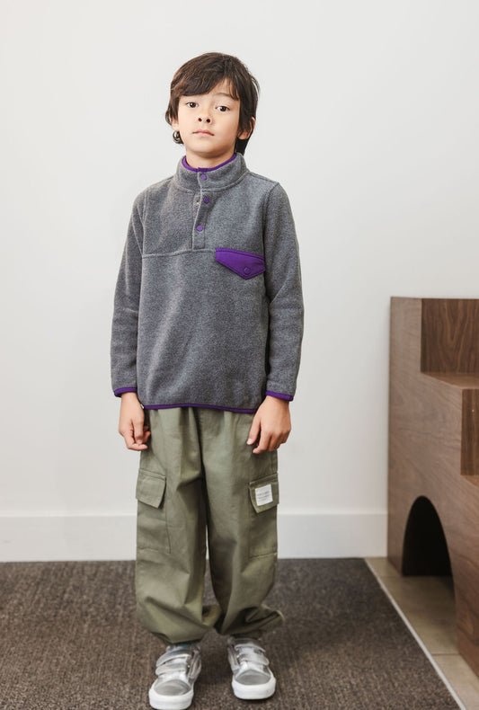 Violet Edge Pullover